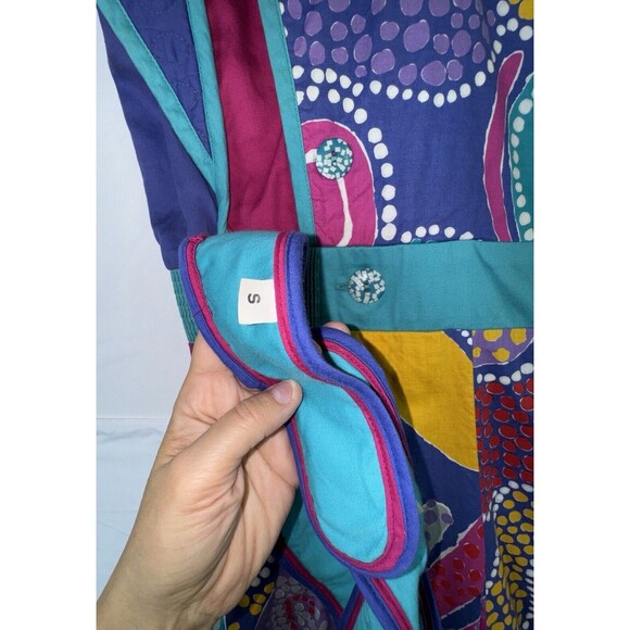 Jeanne Marc Vintage 80s Jumpsuit Sz Small‎ 8 / 10  Wearable Art eighties Rare - Picture 9 of 16